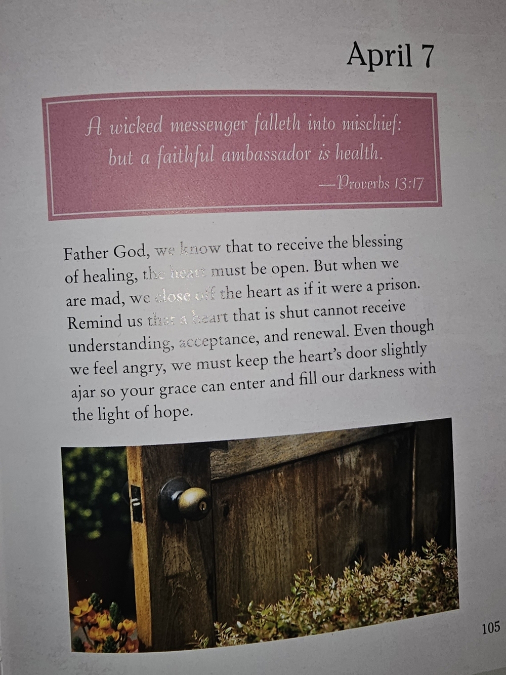 Prayers for Strength and Healing Hardcover - Picture 5 of 5